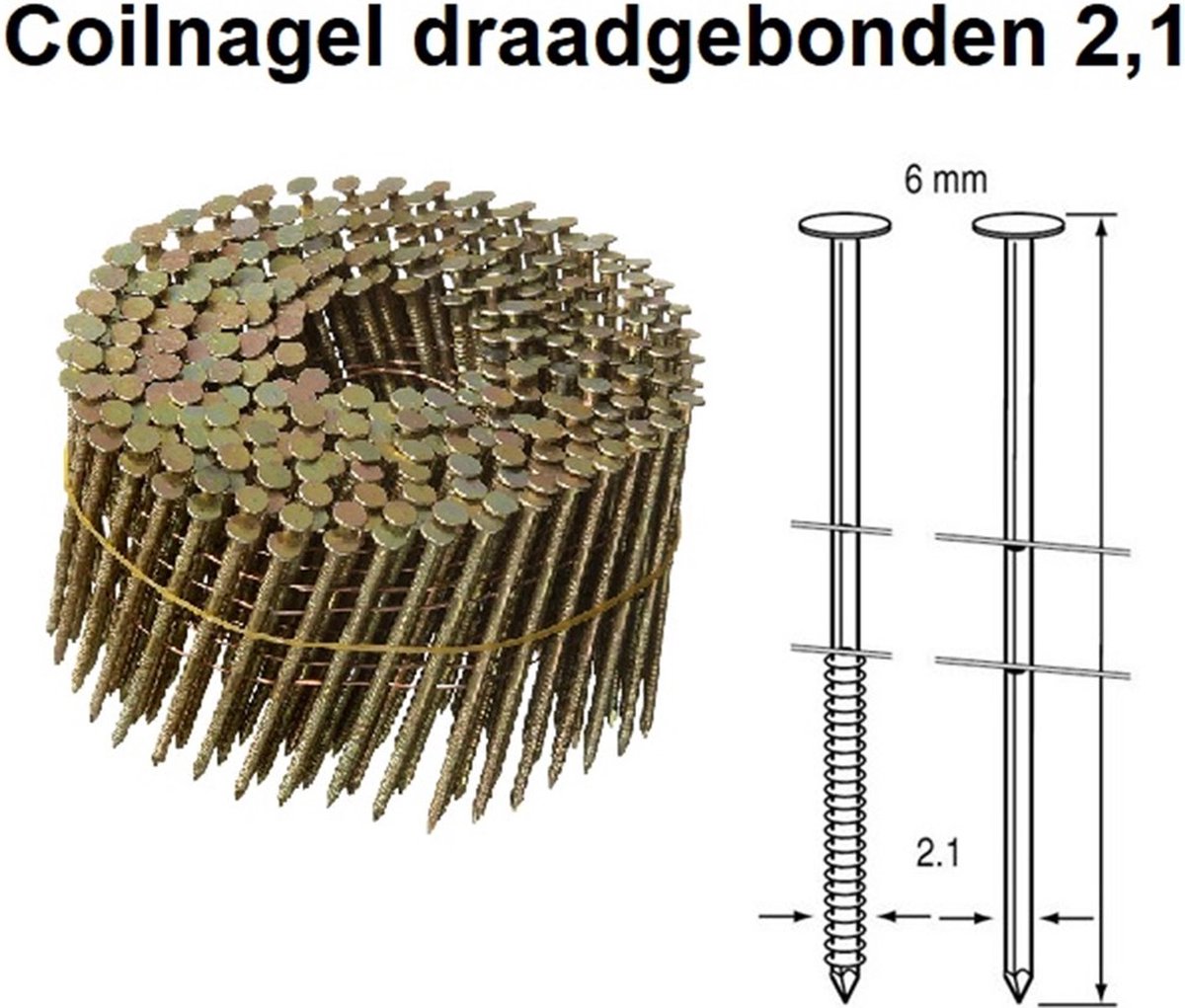 Dutack Coilnagel RNCW21 Ring Nk 50mm ds 9 duizend - 5222035
