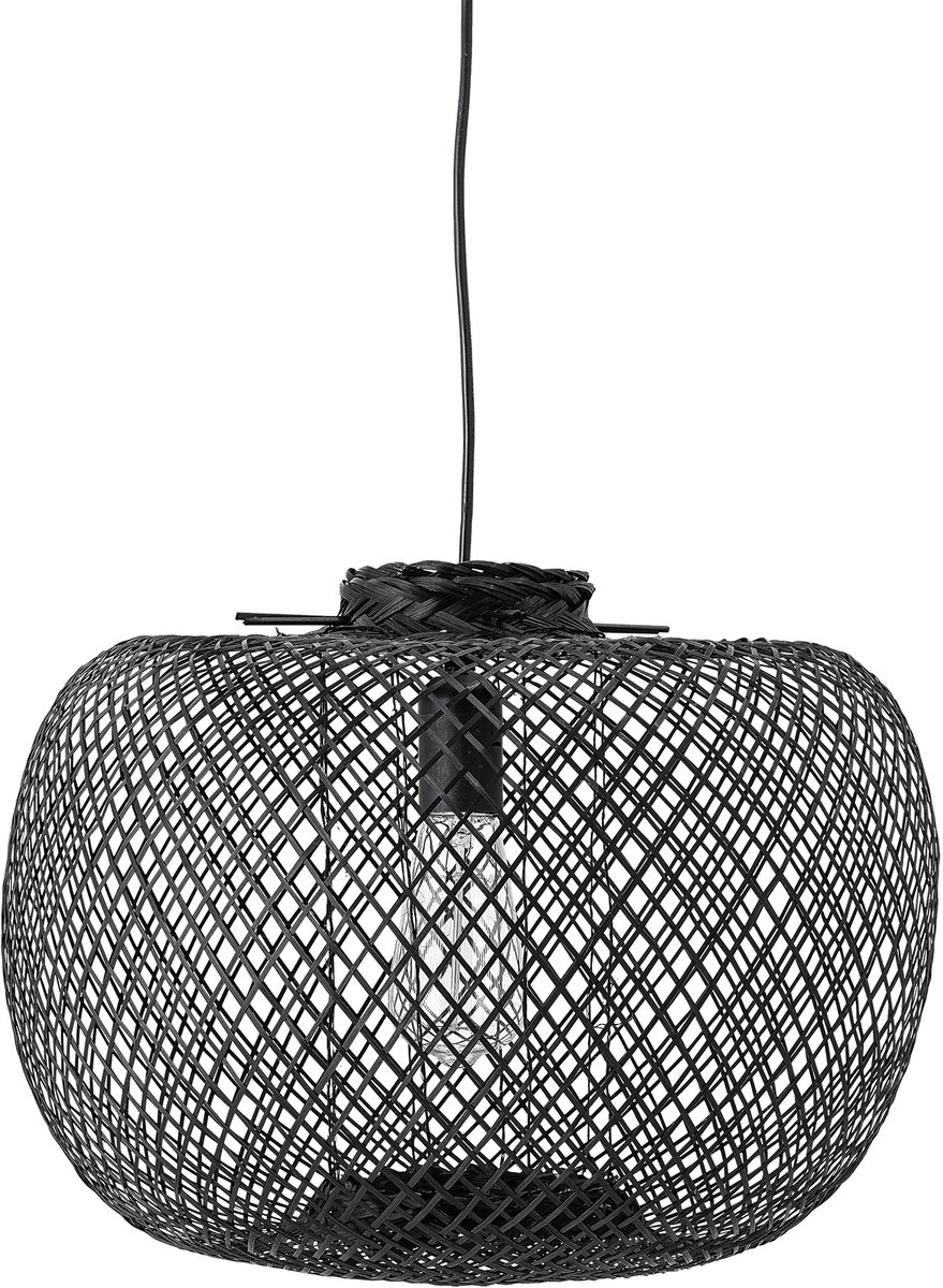Bloomingville - Rodi Hanglamp Black Bamboo