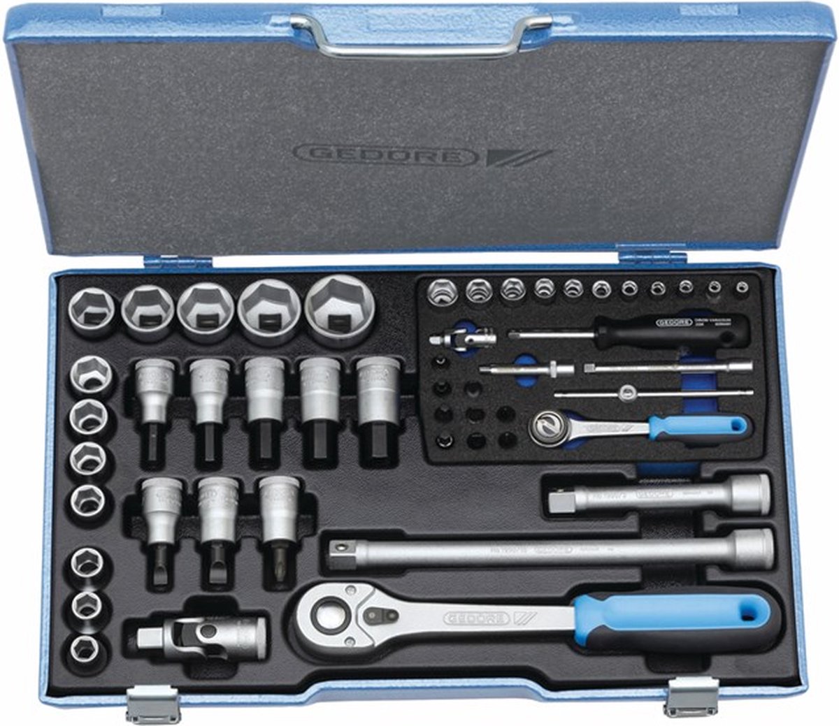 Gedore Dopsleutelset 1/2" 50-dlg. - 6157490