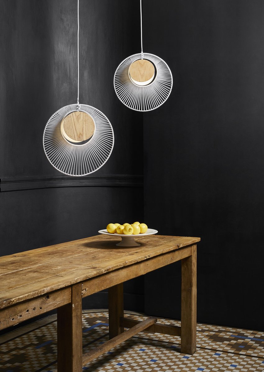 Forestier - Oyster Hanglamp Black