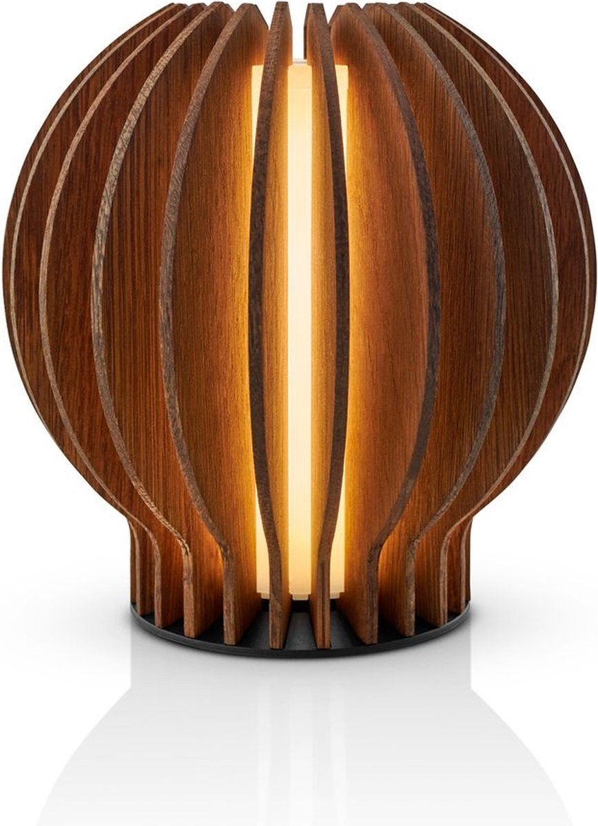 Eva Solo - Radiant Round Portable Tafellamp Smoked Oak
