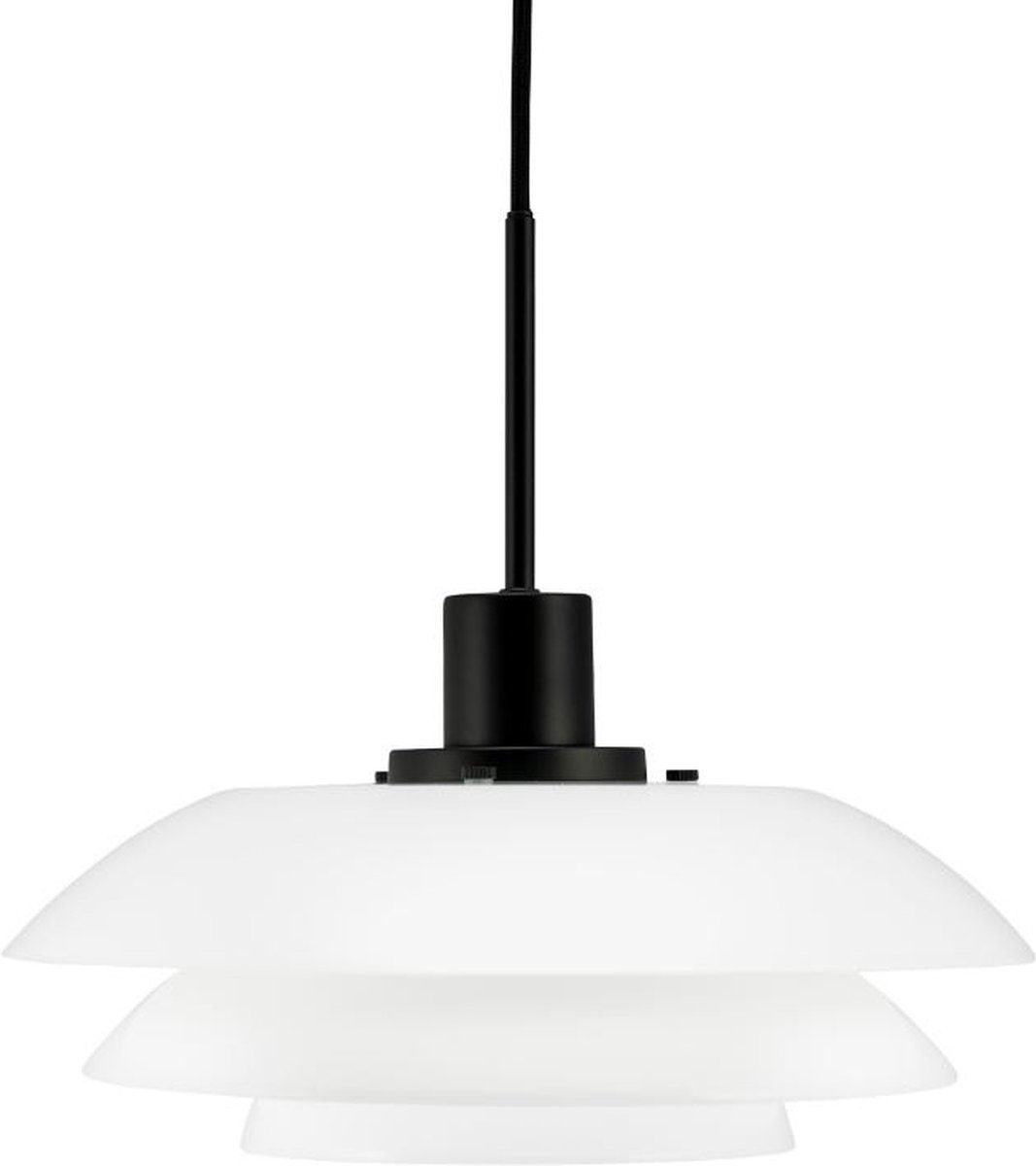 Dyberg Larsen - DL31 Hanglamp Opal/Black DybergLarsen