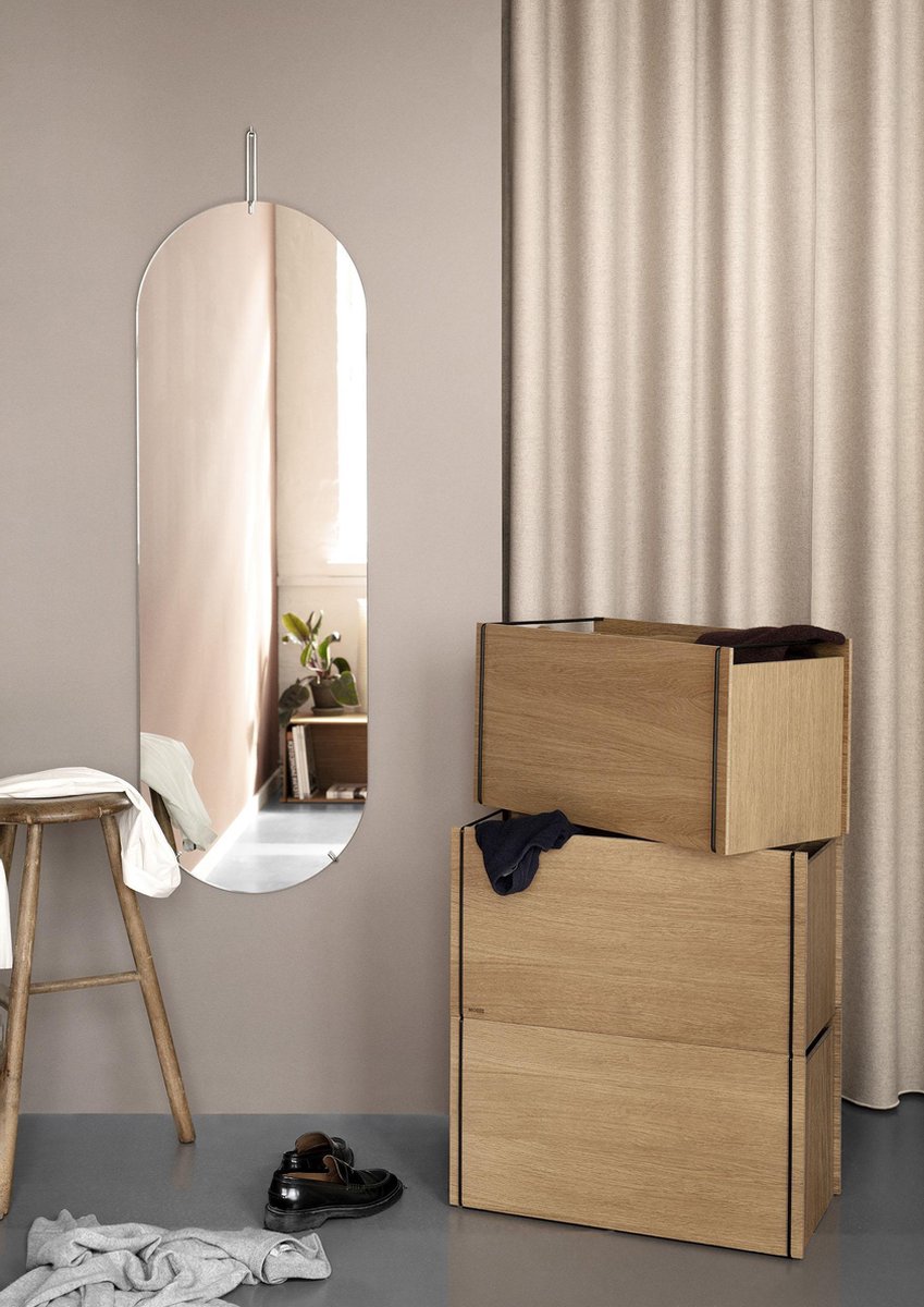 Moebe - Storage Box Oak Black