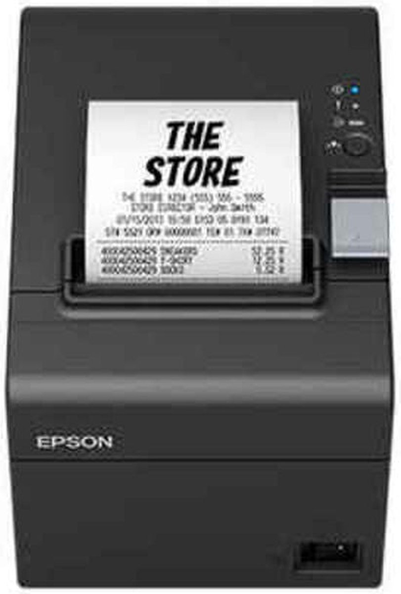 Thermische Printer Epson C31CH51012 USB Ethernet LAN Zwart 203 dpi