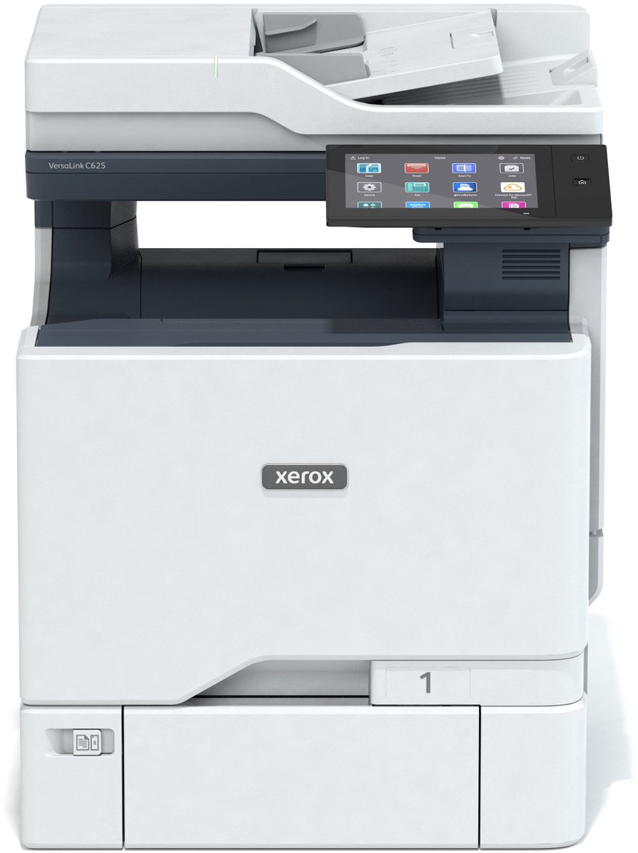 Xerox VersaLink C625V_DN Multifunctionele printer Laser, kleur Kleur A4 52 pag./min. 52 pag./min. 1200 x 1200 dpi LAN, NFC, USB, WiFi