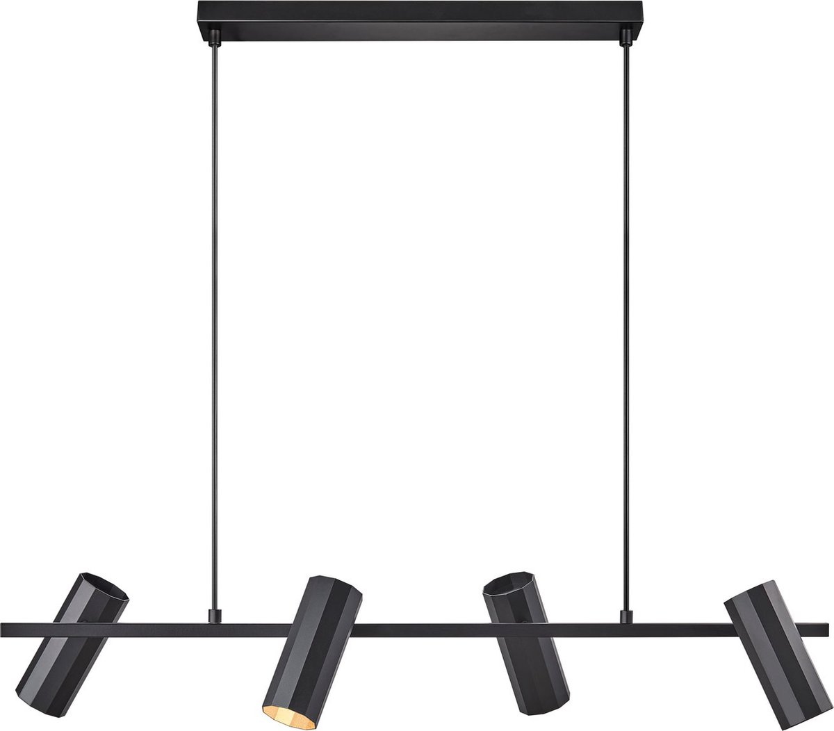 Nordlux Alanis - Hanglamp - 15 X 90 X 200 - Zwart