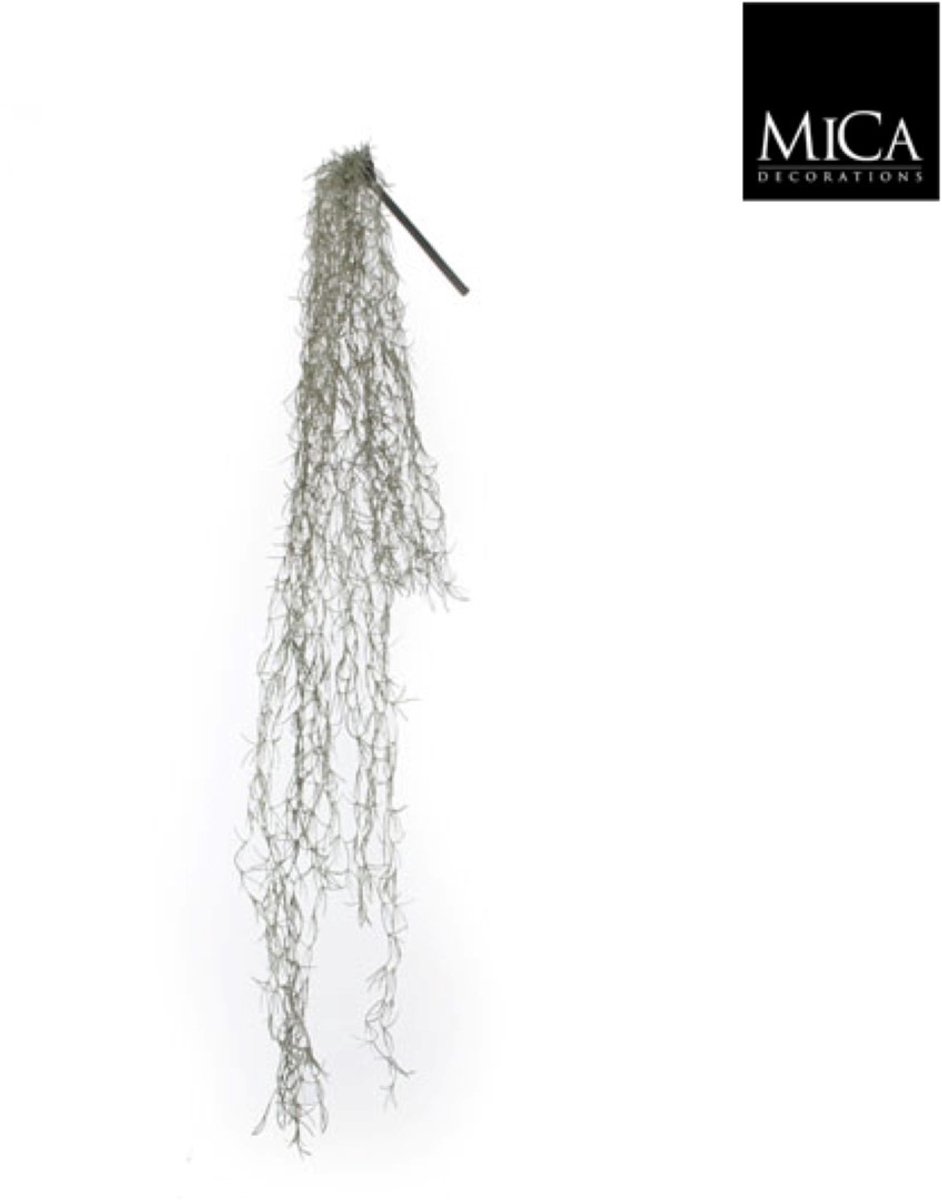6 stuks! Tillandsia hangend groen l115 cm Mica Decorations (e) - Mica decorations e