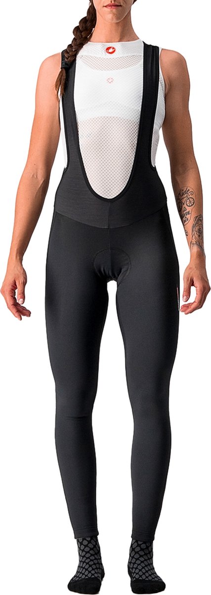 Lange dames-koersbroek Meno Wind lange dames broek met bretels, Maat XL,