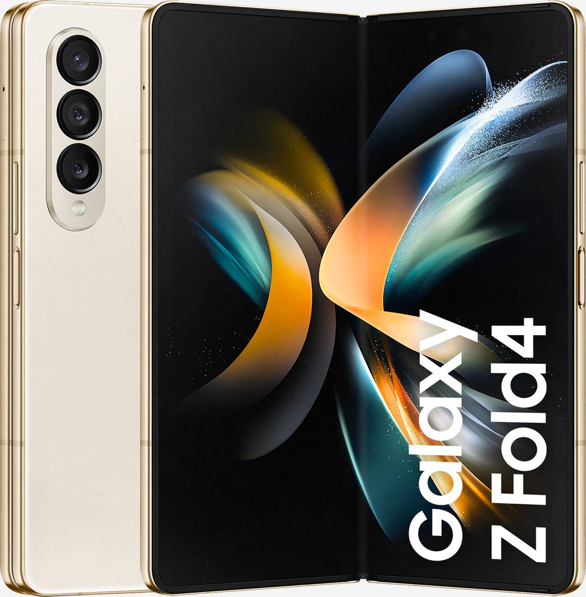 Samsung Galaxy Z Fold4, 256GB opslag Beige