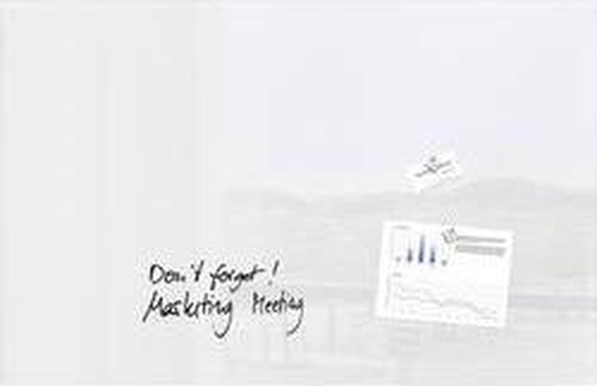 Sigel SI-GL141 Glasmagneetbord Artverum 1000x650x15mm Wit