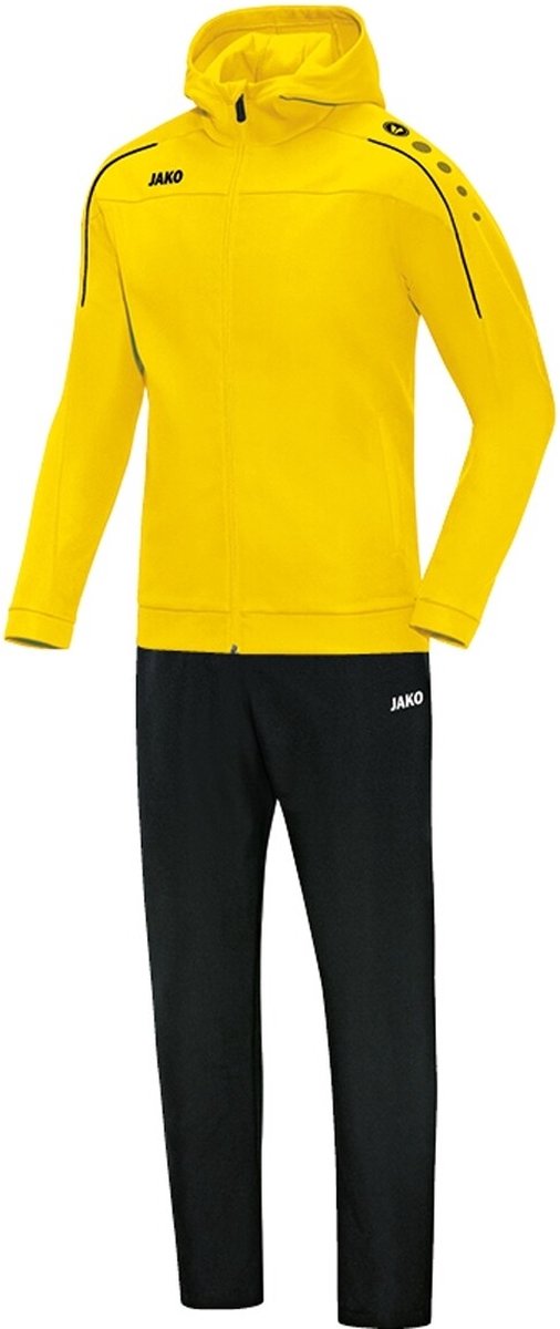 JAKO M9650 Vrijetijdspak Met Kap Classico - Citroen - XXL