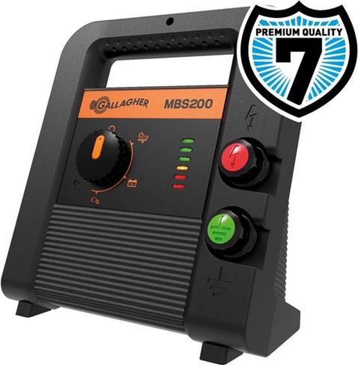 Gallagher MBS200 schrikdraadapparaat - 230V/12V/Solar/2,0J - 389318 389318