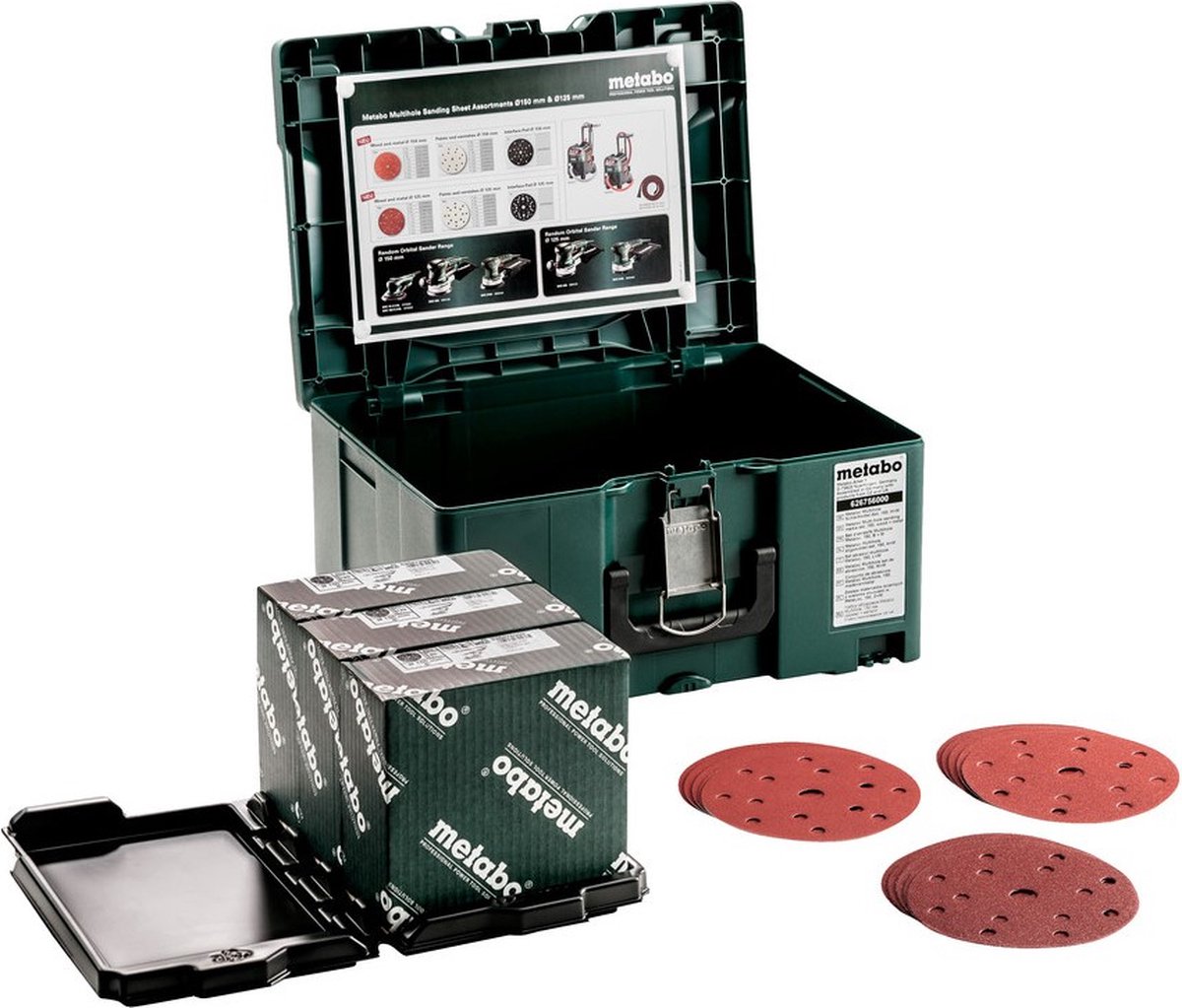 Metabo Accessoires Metaloc slijpmiddel-set "multi-hole", 150, H+M - 626756000