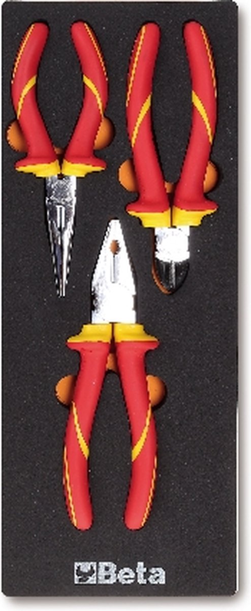 Beta Soepele voorgevormde inzetbakken met assortiment gereedschap M135 - 024500135