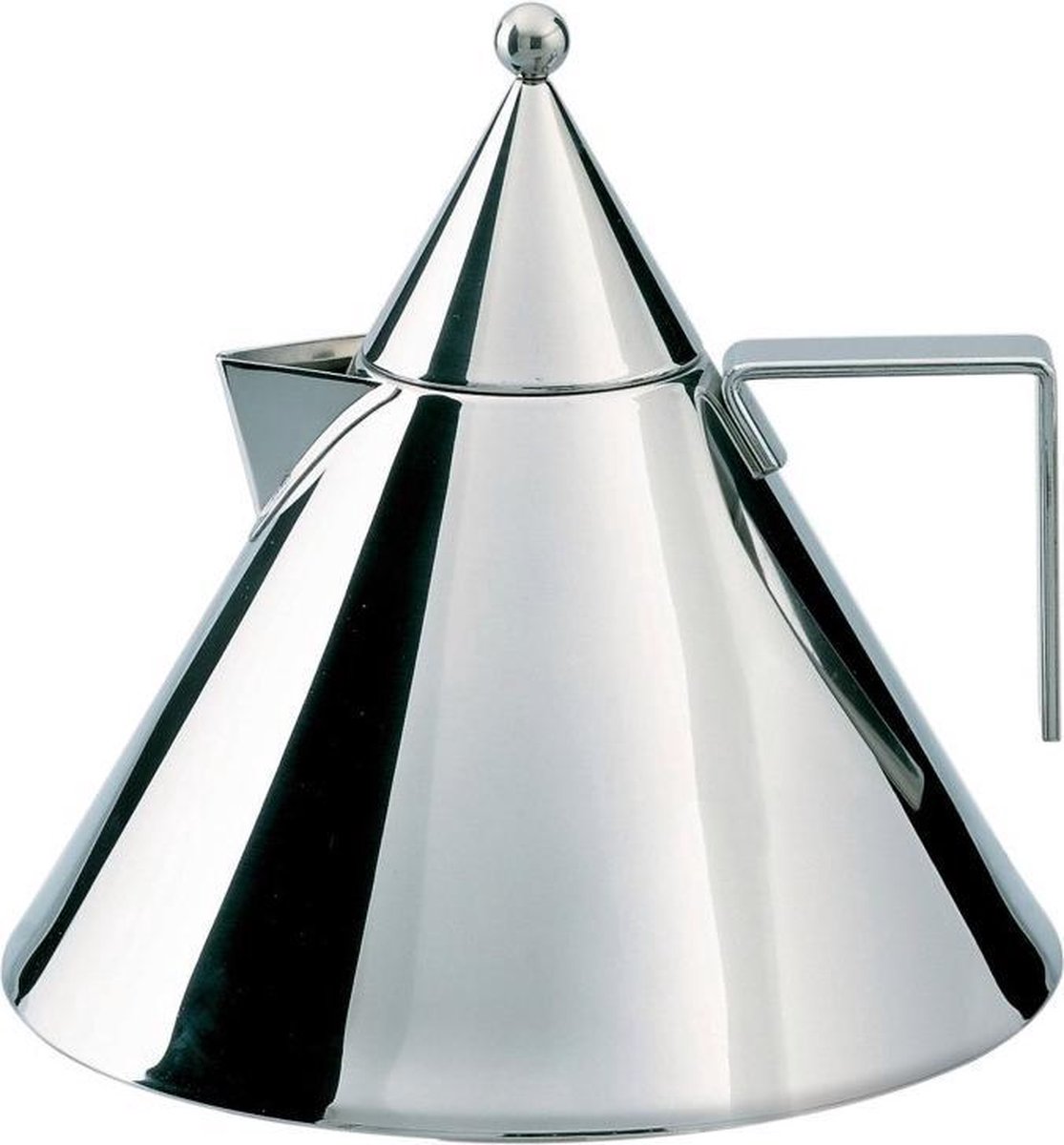 Alessi Fluitketel Il Conico - 90017 - 2 liter - door Aldo Rossi