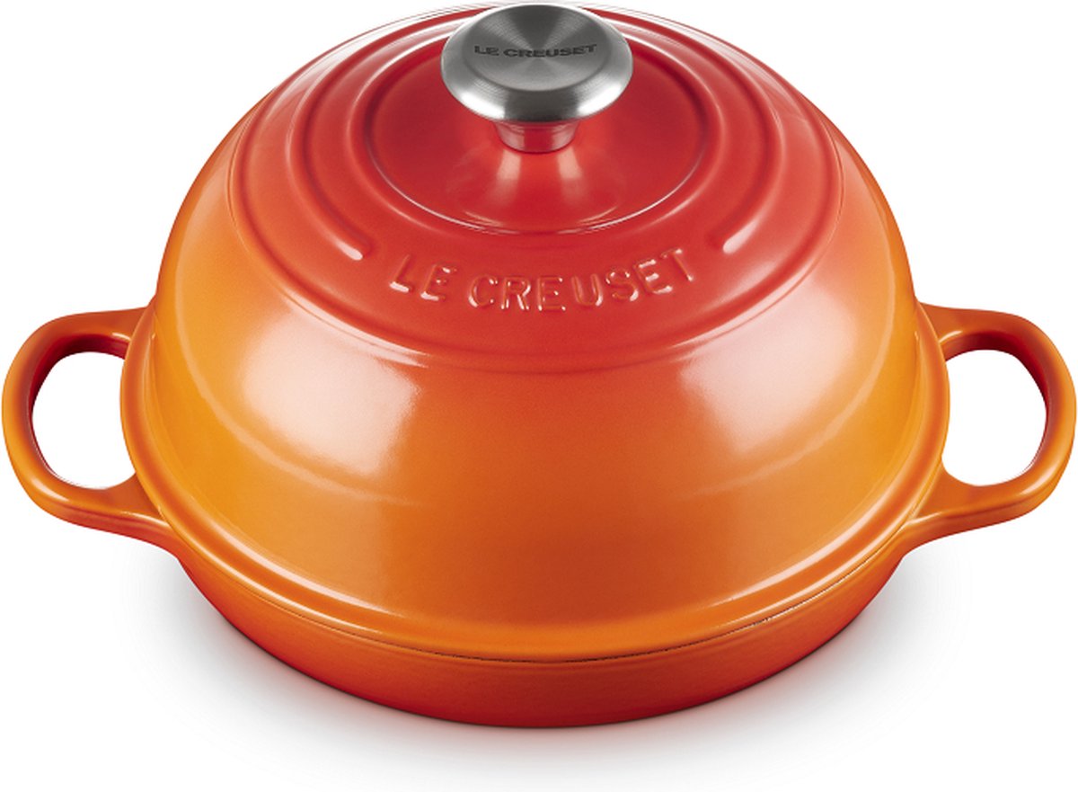 Le Creuset Broodpan Signature - Oranjerood - ø 24 cm / 1.6 liter