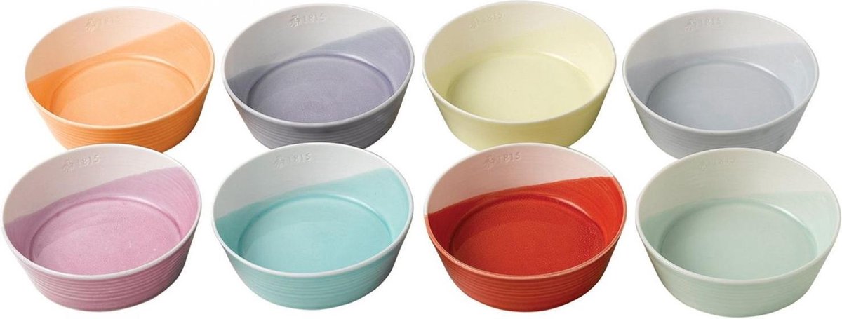 Royal Doulton Kleine Kommen 1815 Bright Colours ø 12 cm - 8 Stuks