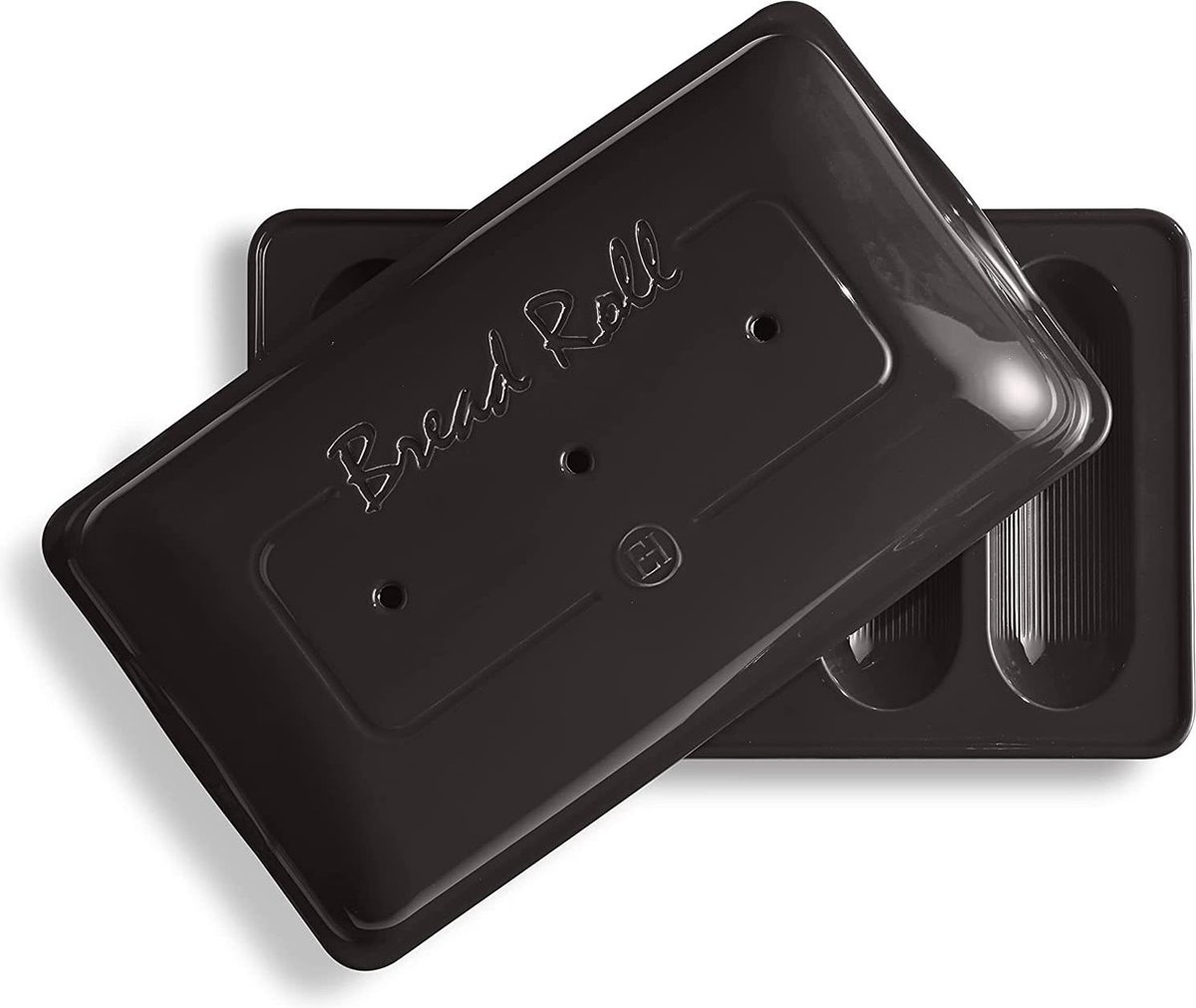 Emile Henry Broodbakvorm voor 5 mini baguettes - Fusain