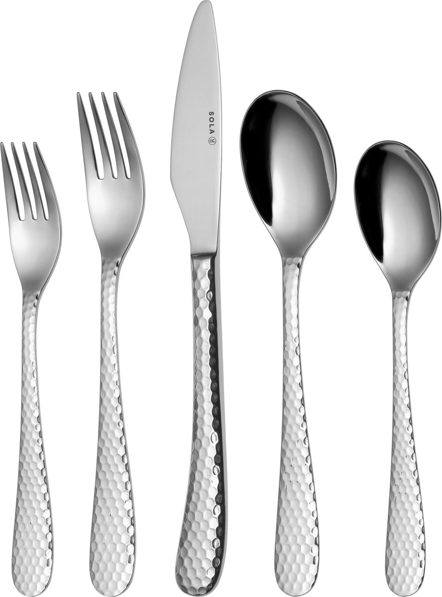 Sola Bestekset Lima - 18/10 RVS - 70 delig / 8 personen