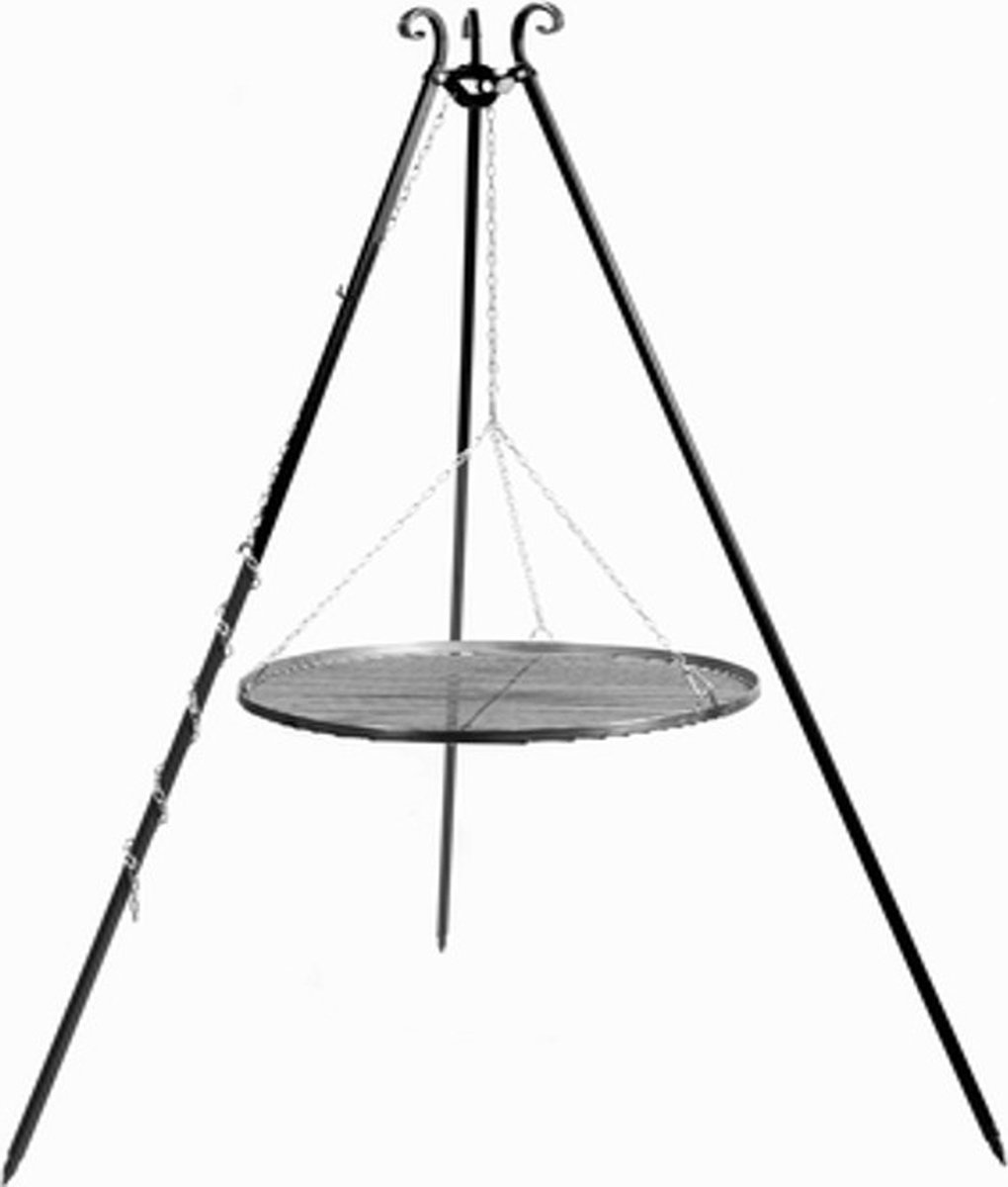 CookKing Driepoot 180 cm met Grillrooster-70