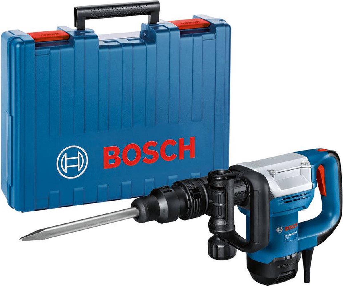 Bosch Professional GSH 5 Breekhamer SDS-MAX in Transportkoffer - 0611338700