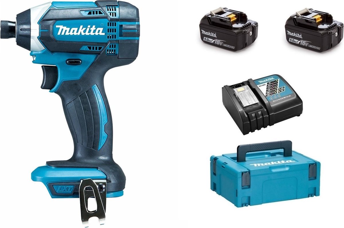 Makita DTD152RTJ Accu slagschroevendraaier 165Nm 18V 5.0Ah in Mbox