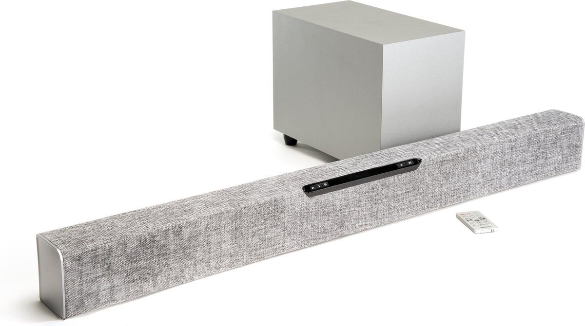 Jamo: SB 40 Soundbar & Draadloze Subwoofer - Grijs