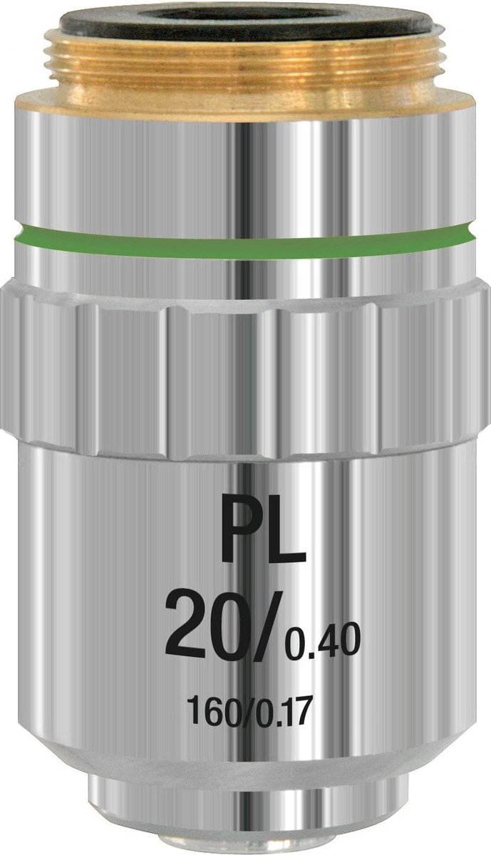 BRESSER Microscoop Plano Objectief 20x/0,40