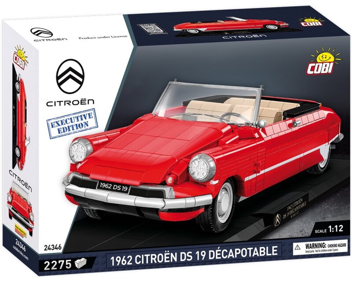 Citroen DS 19 Décapotable 1962 - Executive Edition Constructiespeelgoed