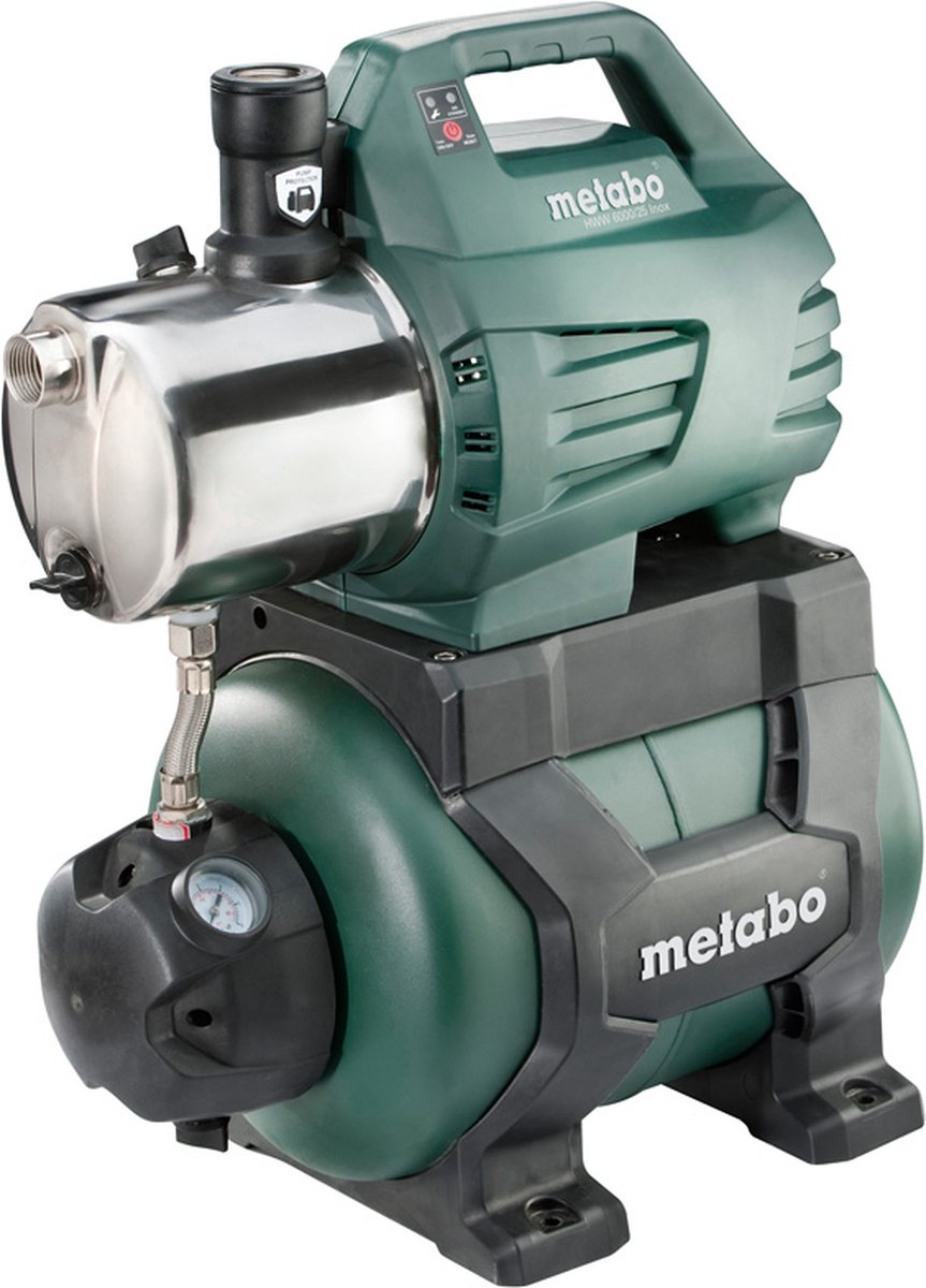 Metabo HWW 6000/25 INOX Huiswaterpomp - 1300W - 24L - 6000 L/h
