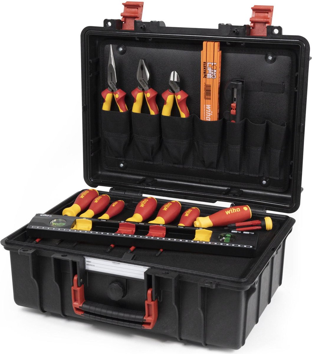 Wiha 45530 Basic Set L Electric Gereedschapset In Koffer - 18-delig