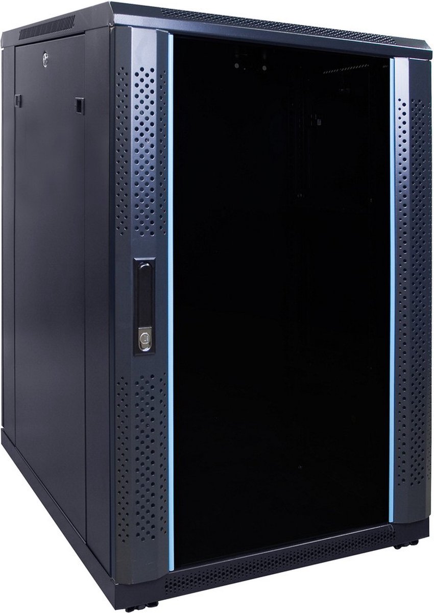 18U Serverkast met glazen deur - DS6818 Server rack