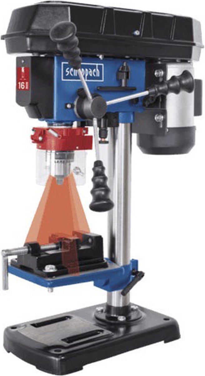 Scheppach DP16VLS Tafelboormachine - 500W