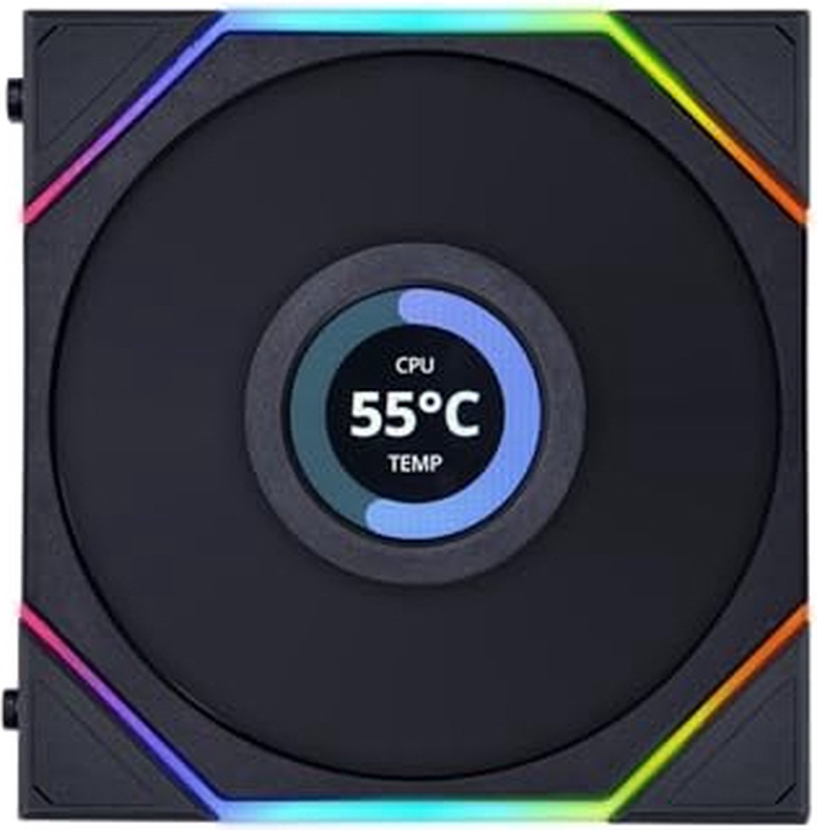 Lian Li UNI FAN TL LCD Series 120mm 3-Pack Black