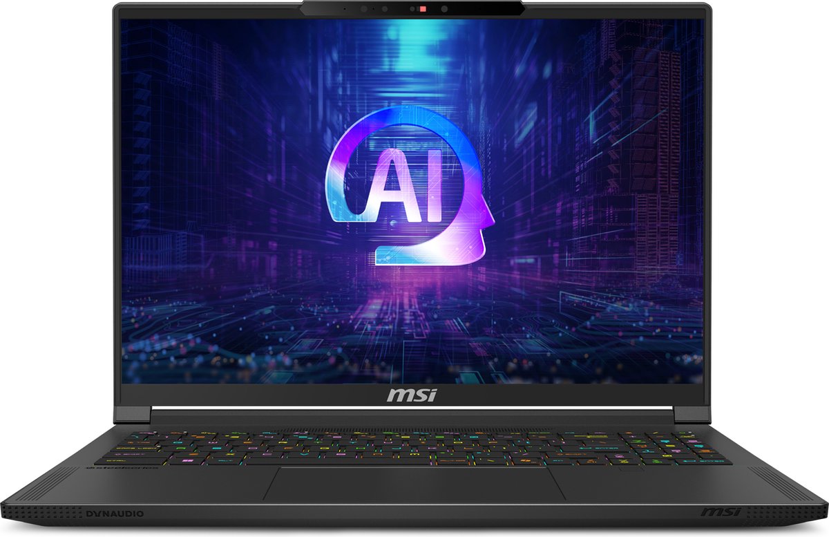 MSI Stealth A16 AI+ A3XVFG-227NL 16  Ryzen AI 9 370 RTX 4060 Gaming Laptop