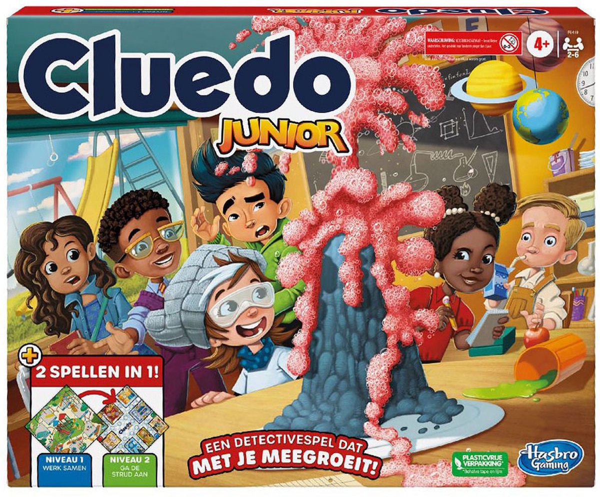 Hasbro Cluedo Junior bordspel