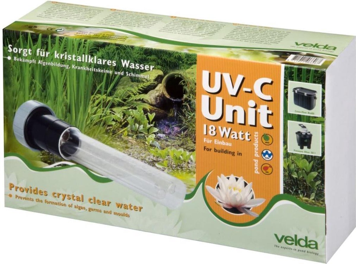 UV-C Unit 18 Watt voor CC 50-CROSS-FB-GB XL - Velda