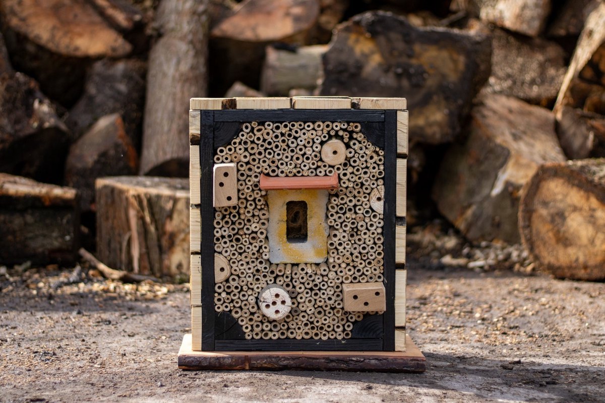 Insectenhotel de Nachtvlieg 20x40x50 cm - Boomstijl