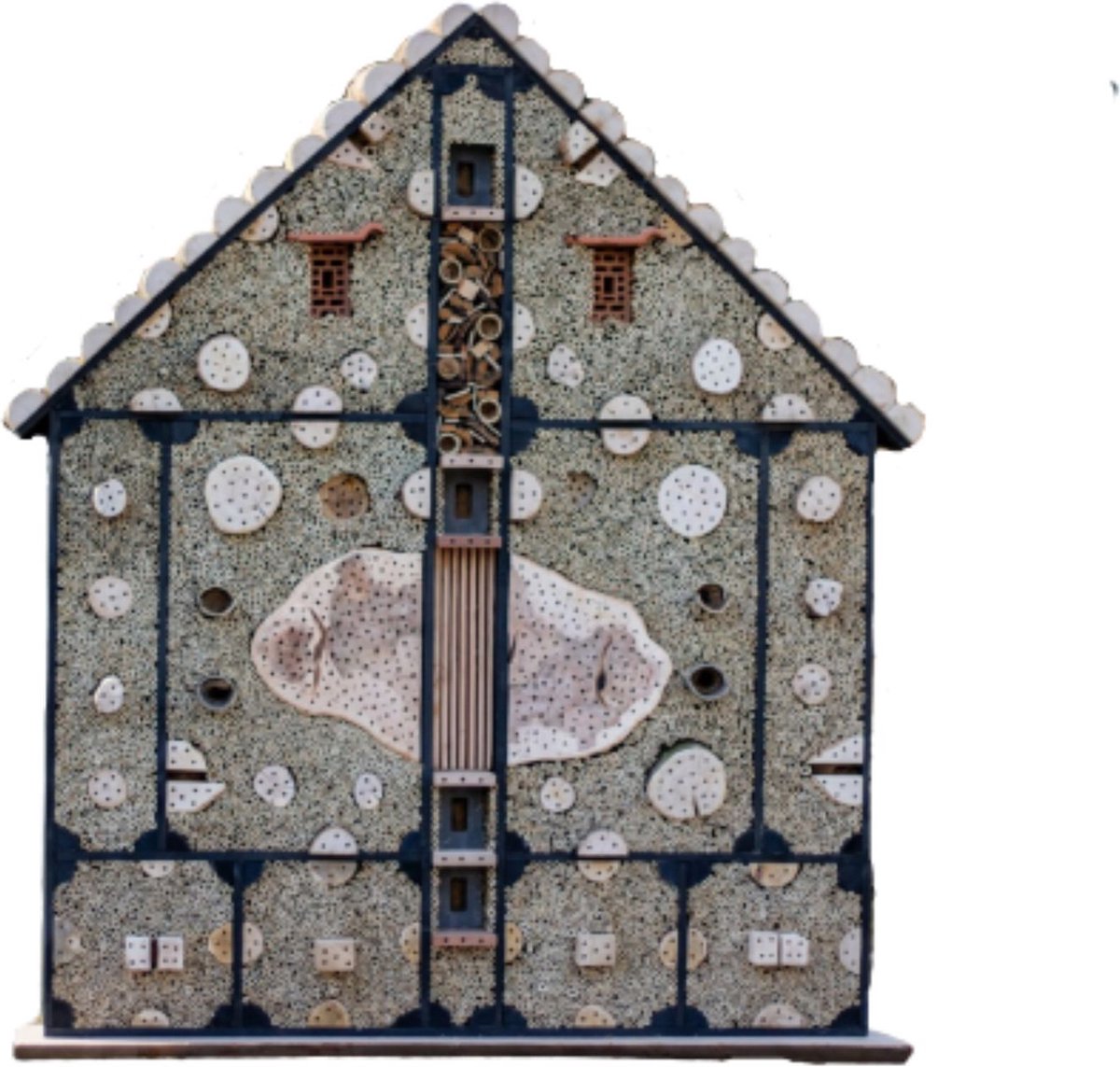 Insectenhotel de Bijenkoningin 20x200x240 cm - Boomstijl