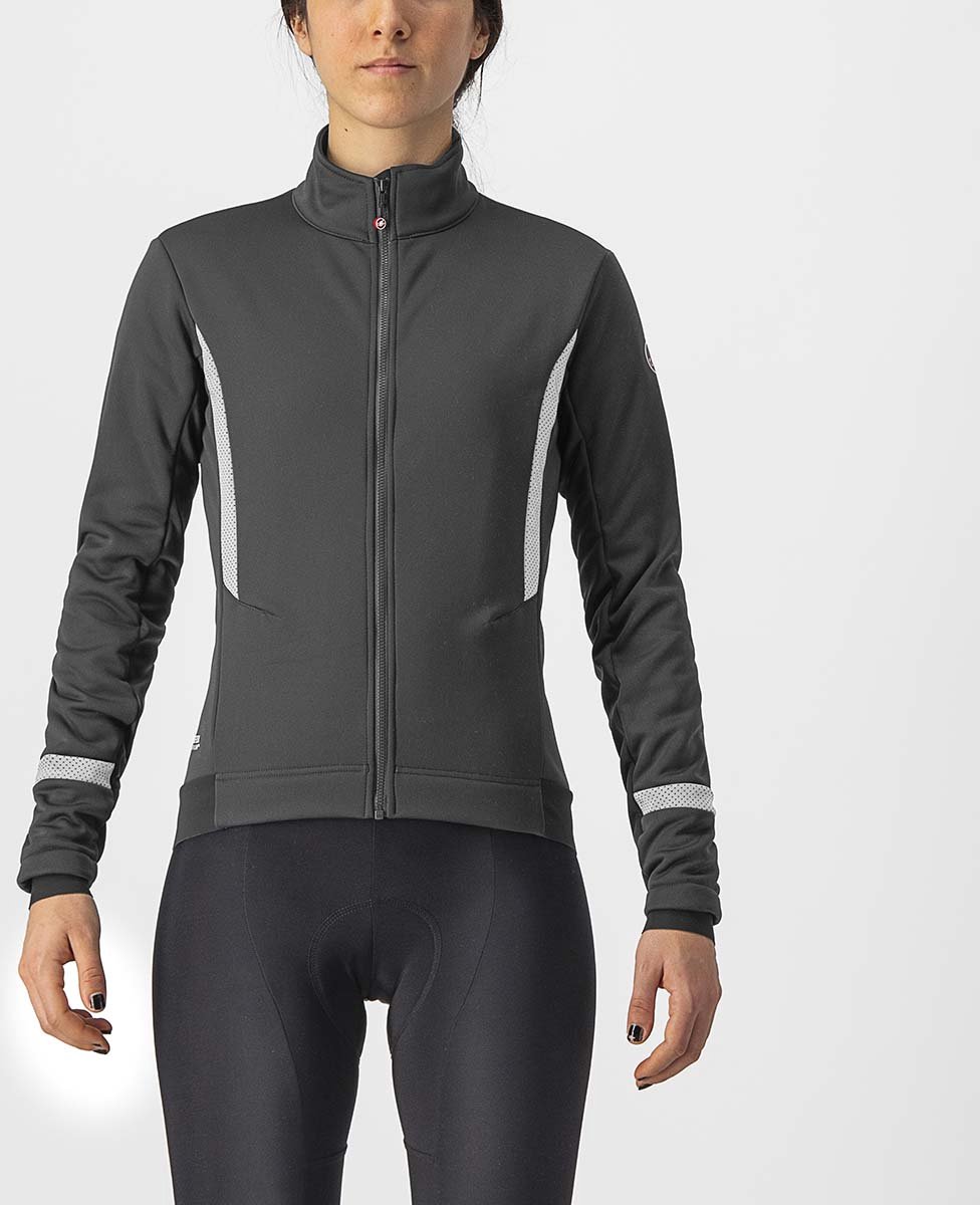 CASTELLI Dameswinterjack Dinamica 2 dames thermofietsjack, Maat L, Fietsjas,
