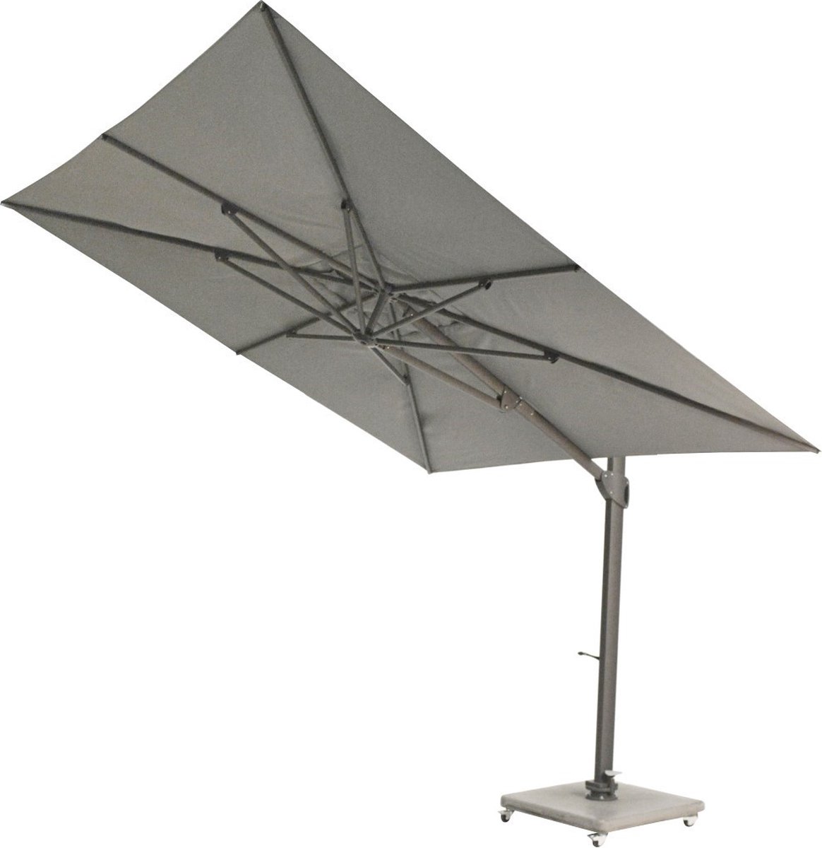 Vince parasol 300x300 antraciet - Max luuk