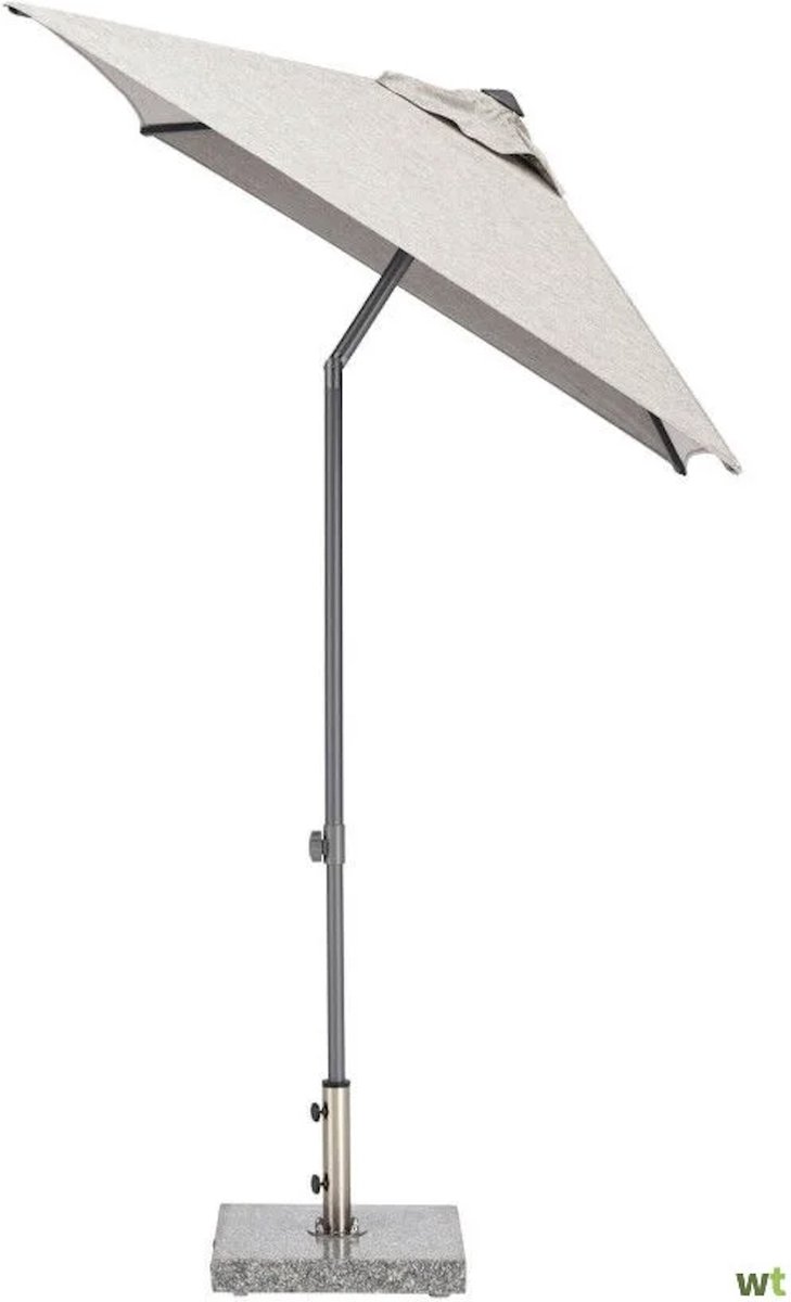 Stokparasol easy push 150x210 antraciet/grijs - Kettler