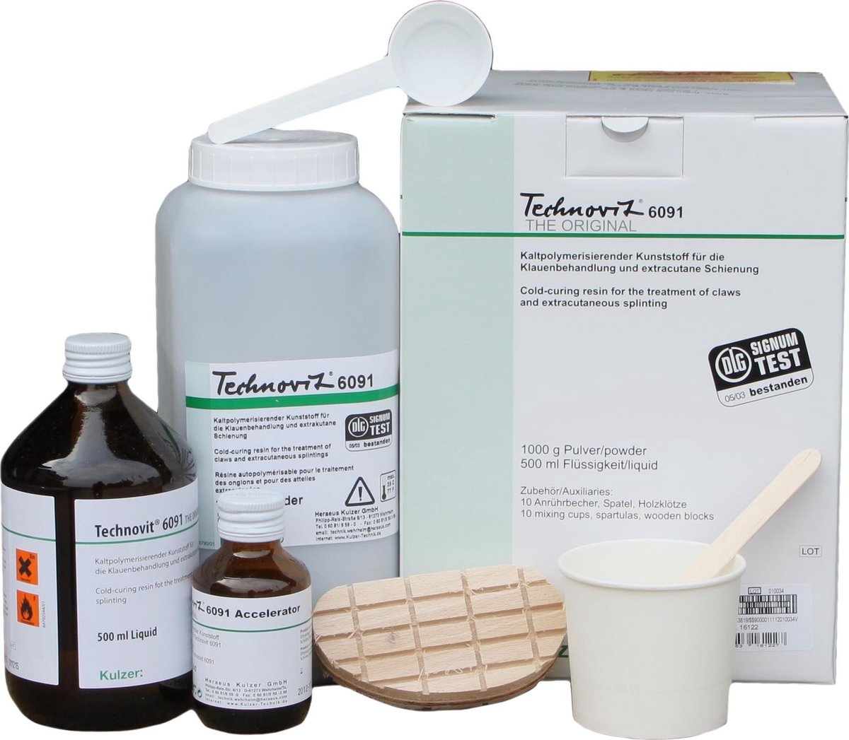 Technovit incl. versneller 10 behandelingen