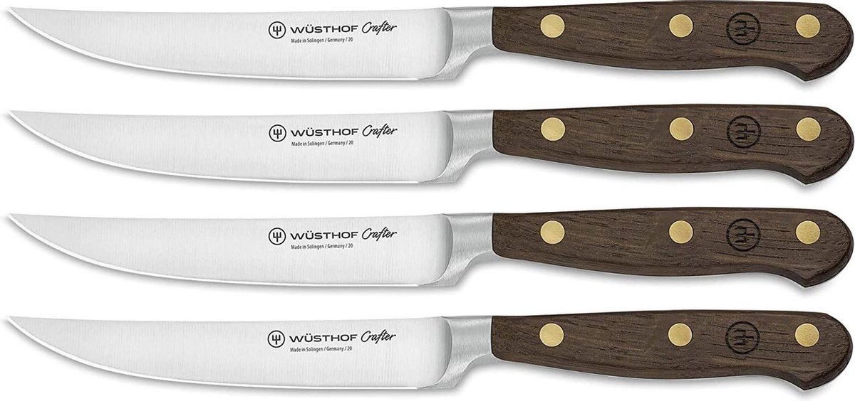 Wusthof - Crafter Steakmessenset 4-delig