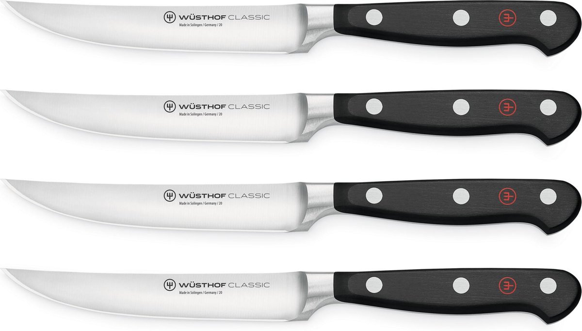 Wusthof - Classic Steakmessenset 4-delig