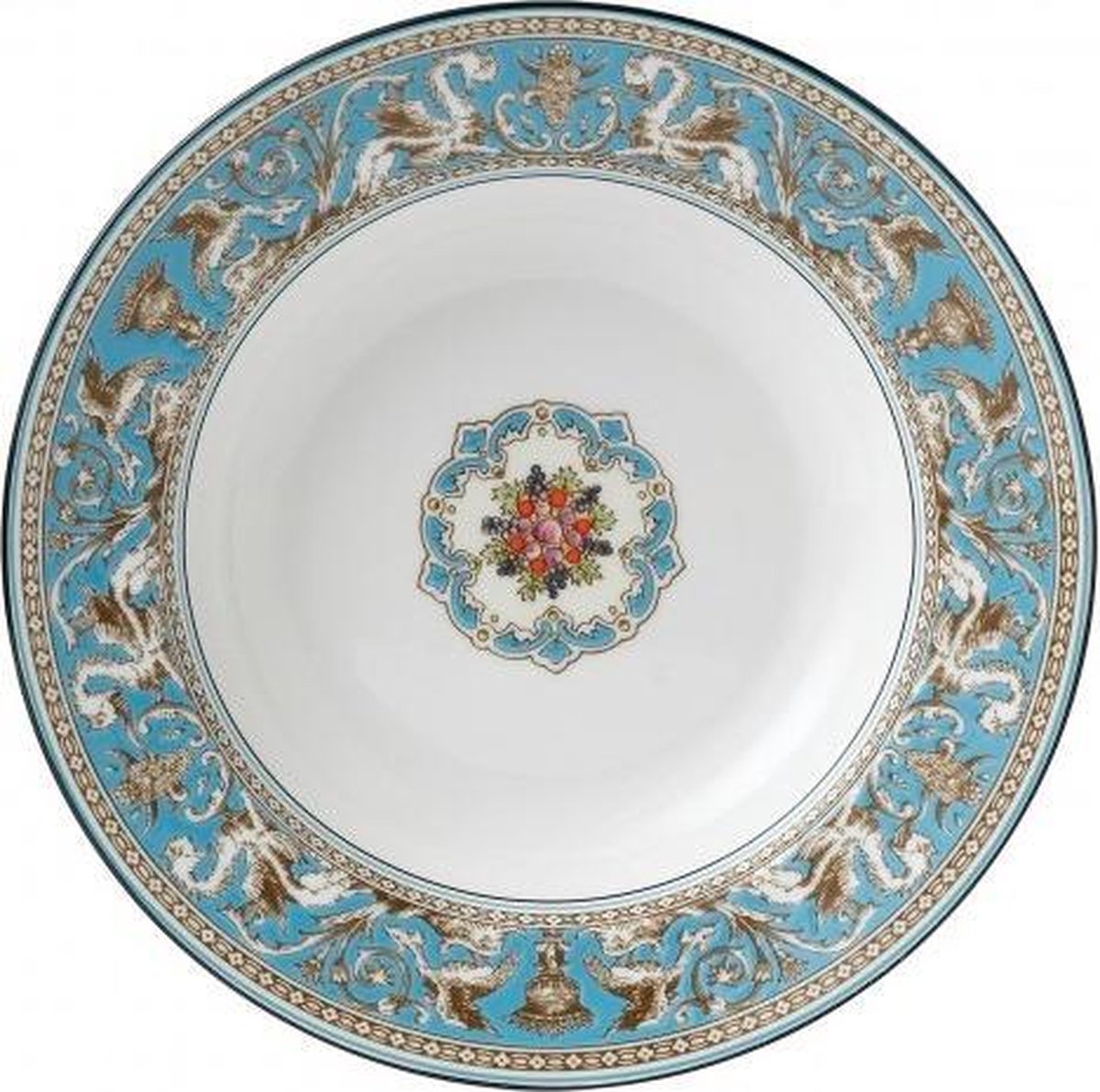 WEDGWOOD - Florentine Turquoise - Diep bord 23cm