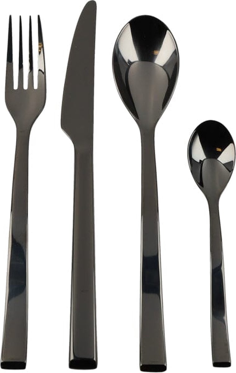 Couzon - Side 24-delig Bestekset in Geschenkdoos - Black