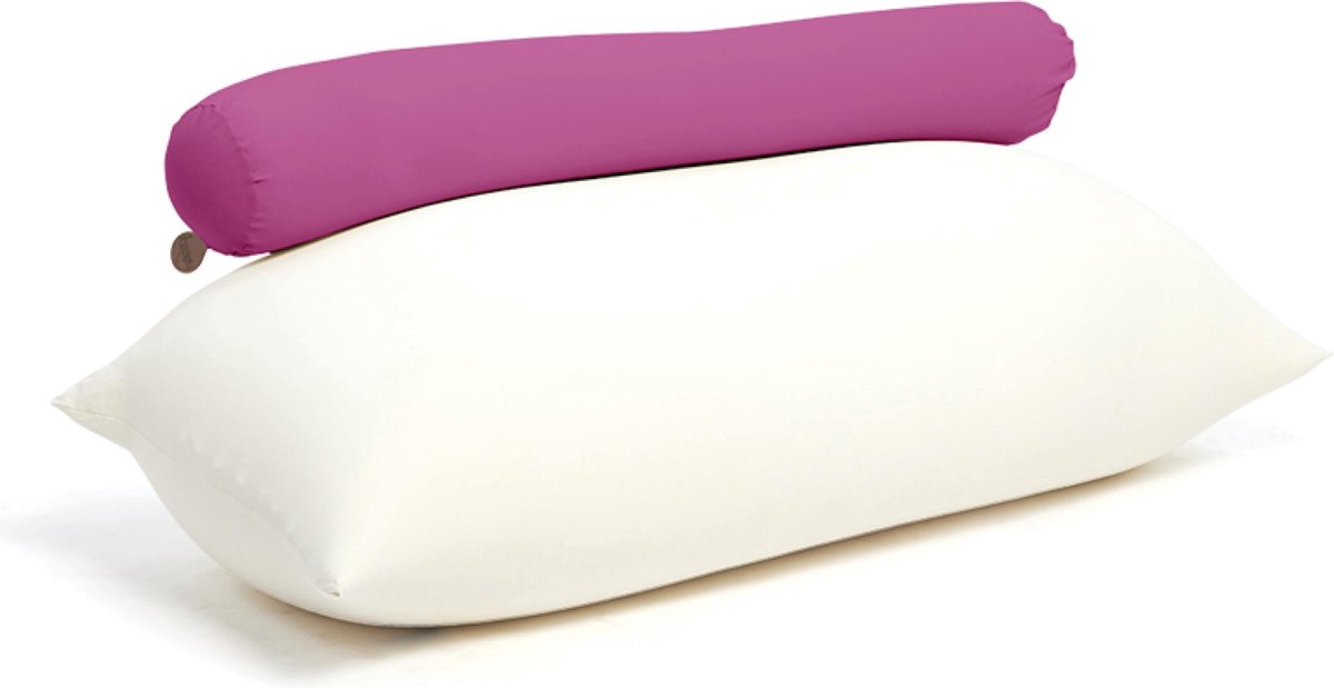 Terapy Toby rugleuning zitzak - Roze | 160cm x 25cm x 25cm