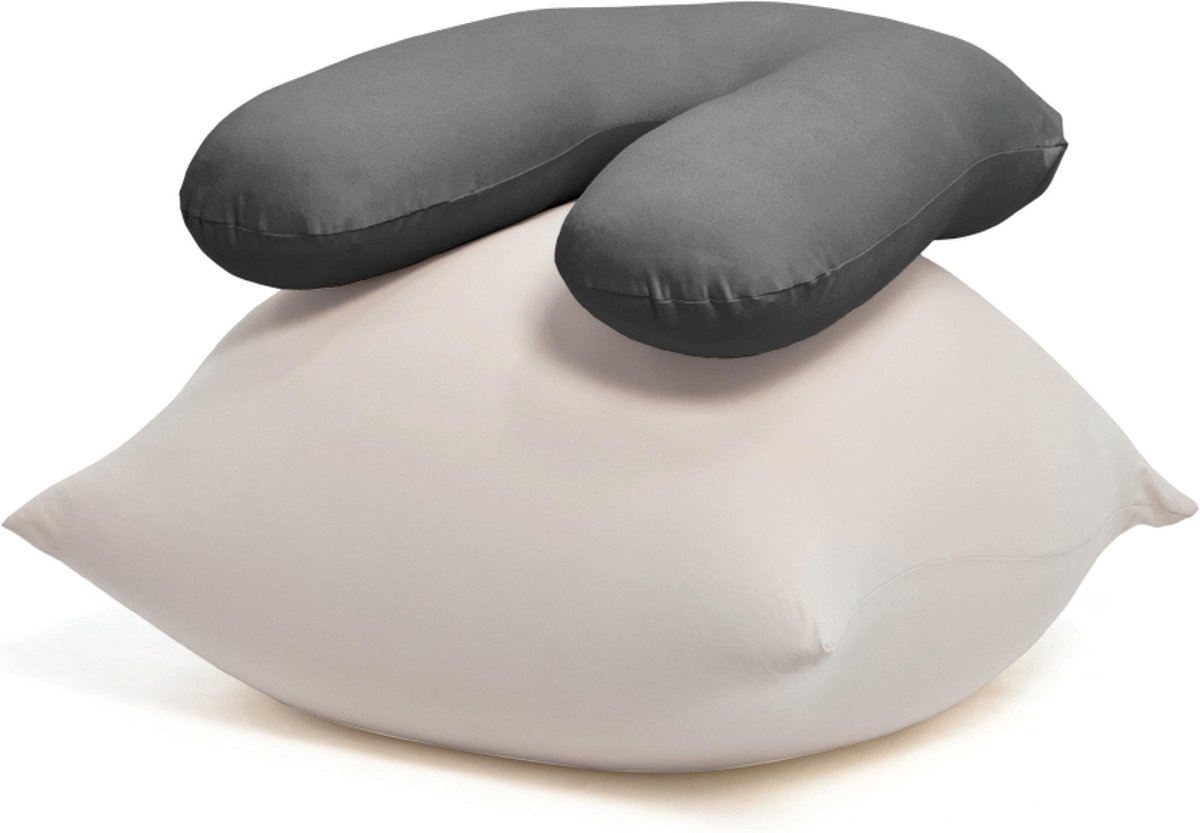 Terapy Uli armleuning zitzak - Zwart | 100cm x 80cm x 30cm