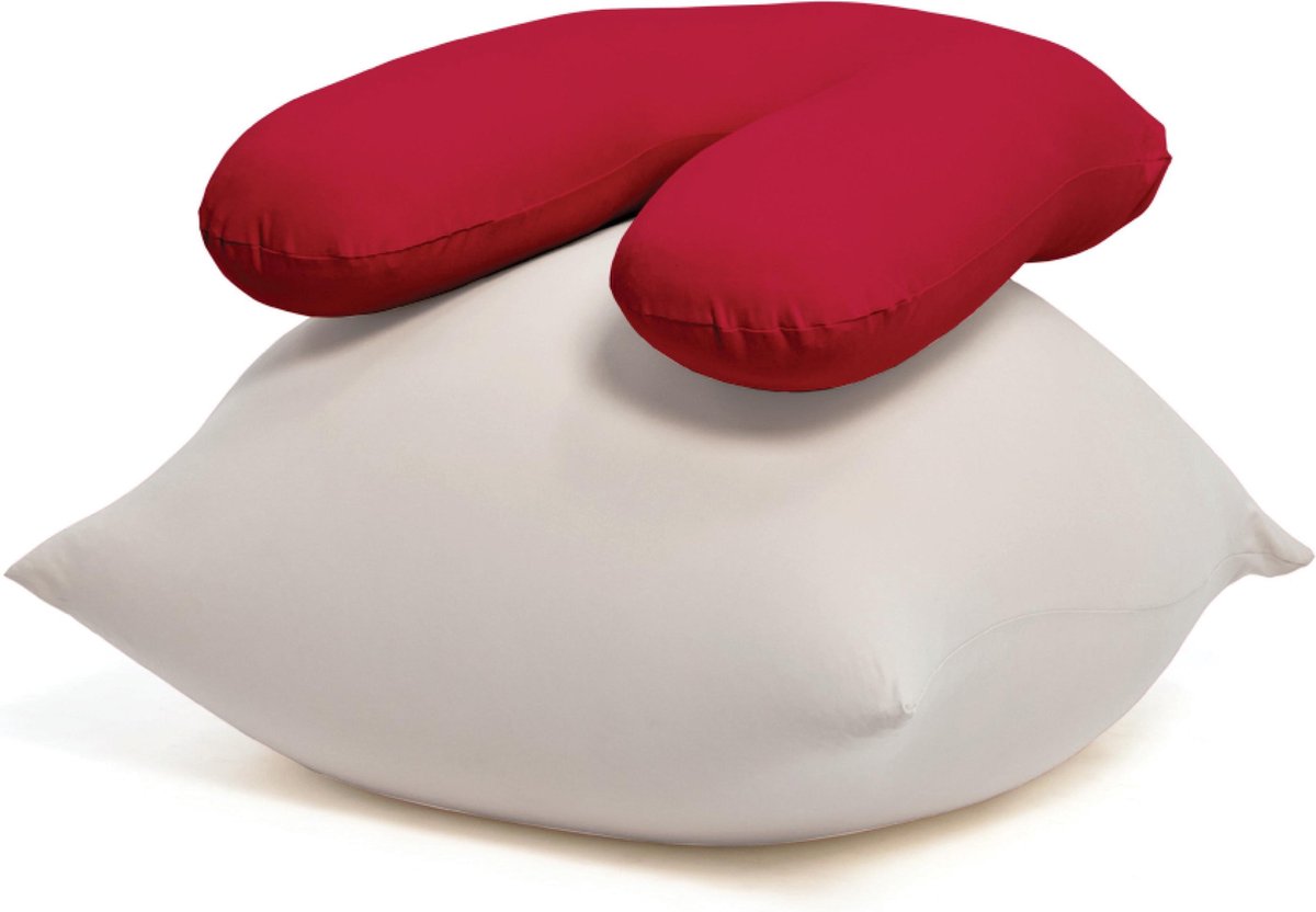 Terapy Uli armleuning zitzak - Rood | 100cm x 80cm x 30cm